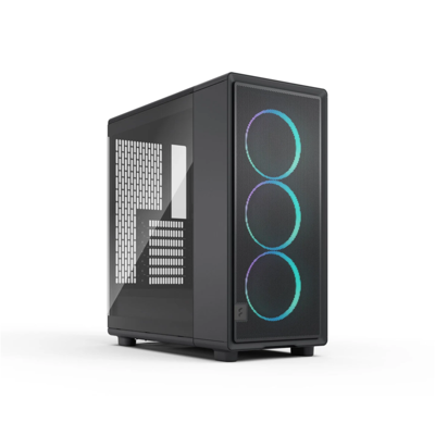 Fractal Design - Epoch XL Black RGB - Tempered Glass - High Airflow - Mesh Front - 3 RGB Fans - Spacious ATX/mATX/ITX Case - Black Fractal Design - Epoch XL Black RGB - Tempered Glass - High Airflow - Mesh Front - 3 RGB Fans - Spacious ATX/mATX/ITX Case - Black
