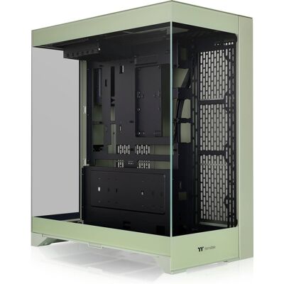 Thermaltake - CTE E550 TG Mid Tower ATX PC Case - Matcha Green Thermaltake - CTE E550 TG Mid Tower ATX PC Case - Matcha Green