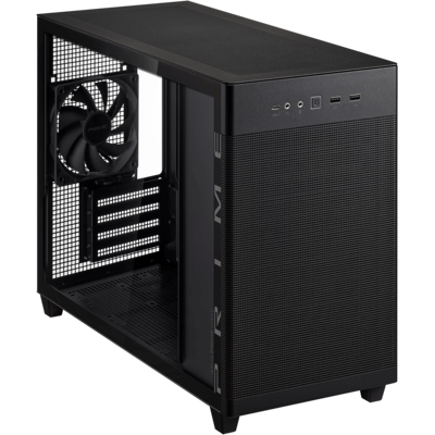 AP201 ASUS PRIME CASE TG BLACK Black Steel, Plastic/Steel, Plastic, TG Micro ATX Computer Case - Black AP201 ASUS PRIME CASE TG BLACK Black Steel, Plastic/Steel, Plastic, TG Micro ATX Computer Case - Black