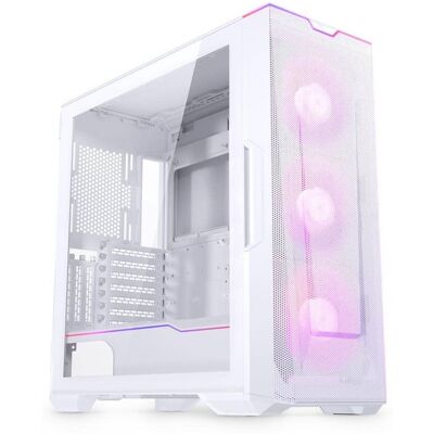 Phanteks - Eclipse G500A DRGB, Mid-Tower Case, Mesh Panel, D/A-RGB, Tempered Glass, 3x D-RGB Fans, White - Matte White Phanteks - Eclipse G500A DRGB, Mid-Tower Case, Mesh Panel, D/A-RGB, Tempered Glass, 3x D-RGB Fans, White - Matte White