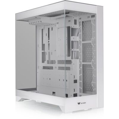 Thermaltake - CTE E550 TG Mid Tower ATX PC Case - Snow Thermaltake - CTE E550 TG Mid Tower ATX PC Case - Snow
