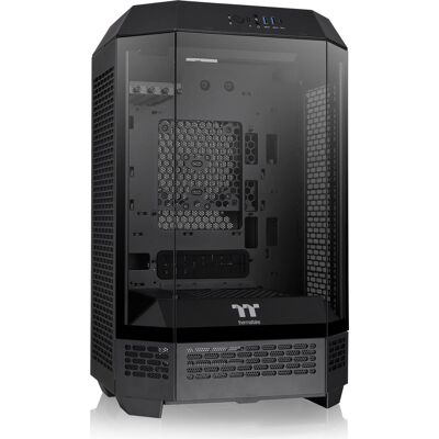 Thermaltake - The Tower 300 Micro ATX PC Case - Black Thermaltake - The Tower 300 Micro ATX PC Case - Black