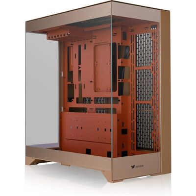 Thermaltake - CTE E550 TG Mid Tower ATX PC Case - Gravel Sand Thermaltake - CTE E550 TG Mid Tower ATX PC Case - Gravel Sand