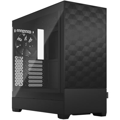 Fractal Design - Pop Air Black TG ATX High-Airflow Clear Tempered Glass Window Mid-Tower PC Case - Black Fractal Design - Pop Air Black TG ATX High-Airflow Clear Tempered Glass Window Mid-Tower PC Case - Black