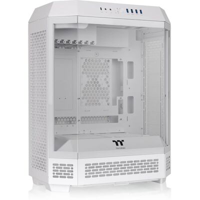 Thermaltake - Tower 600 Mid Tower ATX PC Case - Snow Thermaltake - Tower 600 Mid Tower ATX PC Case - Snow
