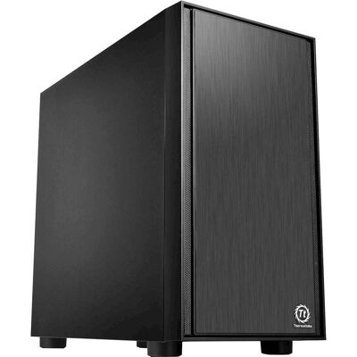 Thermaltake - Versa H17 Micro ATX Mini Tower Case - Black Thermaltake - Versa H17 Micro ATX Mini Tower Case - Black