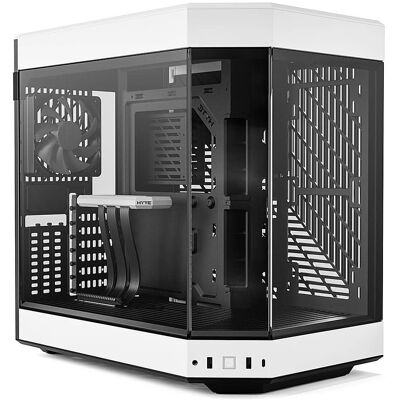 HYTE - Y60 ATX Mid-Tower PC Case - White HYTE - Y60 ATX Mid-Tower PC Case - White