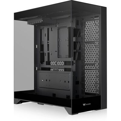 Thermaltake - CTE E550 TG Mid Tower ATX PC Case - Black Thermaltake - CTE E550 TG Mid Tower ATX PC Case - Black
