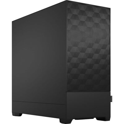 Fractal Design - Pop Air Black ATX High-Airflow Solid Panel Mid Tower Computer Case - Black Fractal Design - Pop Air Black ATX High-Airflow Solid Panel Mid Tower Computer Case - Black