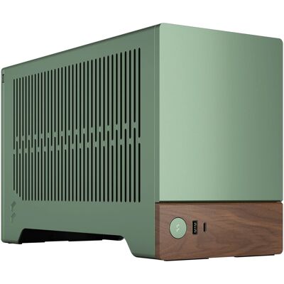 Fractal Design - Terra Jade Mini-ITX Small Form Factor PC Case with PCIe 4.0 Riser - Jade Fractal Design - Terra Jade Mini-ITX Small Form Factor PC Case with PCIe 4.0 Riser - Jade