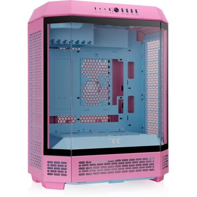 Thermaltake - The Tower 600 Mid Tower ATX PC Case - Bubble Pink Thermaltake - The Tower 600 Mid Tower ATX PC Case - Bubble Pink
