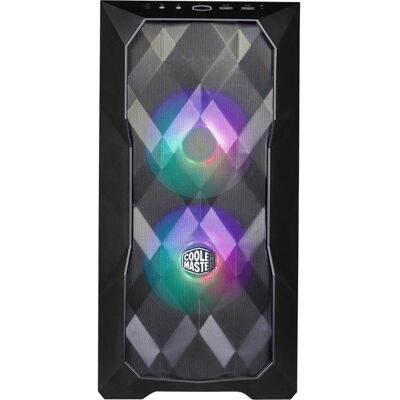 Cooler Master - MasterBox TD300 Mesh Computer Case - Mini-tower - Black - Steel, Mesh, Plastic, Tempered Glass - 4 x Bay - Black Cooler Master - MasterBox TD300 Mesh Computer Case - Mini-tower - Black - Steel, Mesh, Plastic, Tempered Glass - 4 x Bay - Black