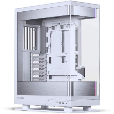 Phanteks - Evolv X2, Mid-Tower Gaming Chassis, Vertical Cooling, Tempered Glass, D-RGB, Silver White - Silver White Phanteks - Evolv X2, Mid-Tower Gaming Chassis, Vertical Cooling, Tempered Glass, D-RGB, Silver White - Silver White