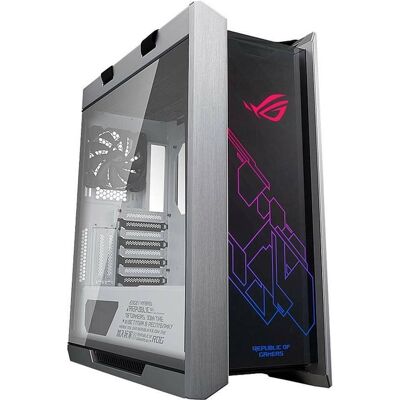 Asus - rog strix helios gx601 white edition rgb mid tower atx gaming pc case - White Asus - rog strix helios gx601 white edition rgb mid tower atx gaming pc case - White