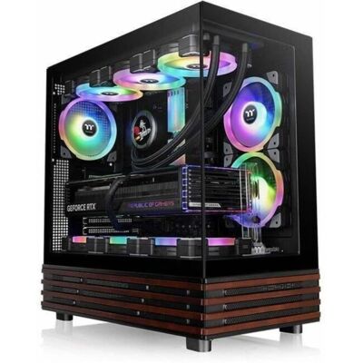 Thermaltake - View 270 Plus WS ARGB Mid Tower PC Case - Black Thermaltake - View 270 Plus WS ARGB Mid Tower PC Case - Black