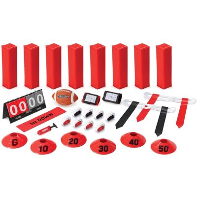 ESPN - Football Stadium Experience, Flag Football Accessories for Youth Football - Red ESPN - Football Stadium Experience, Flag Football Accessories for Youth Football - Red