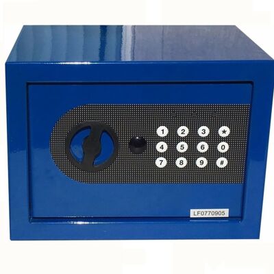 Kitcheniva - Digital Keypad Safe Box for Home Office Cash Jewelry Storage Security - Blue Kitcheniva - Digital Keypad Safe Box for Home Office Cash Jewelry Storage Security - Blue