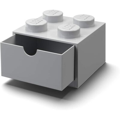 Room Copenhagen - Storage Desk Drawer Stackable Storage with 4 Knobs, in Grey - COLLECTIBLES - Gray Room Copenhagen - Storage Desk Drawer Stackable Storage with 4 Knobs, in Grey - COLLECTIBLES - Gray