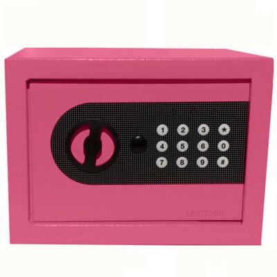 Kitcheniva - Digital Keypad Safe Box for Home Office Cash Jewelry Storage Security - Pink Kitcheniva - Digital Keypad Safe Box for Home Office Cash Jewelry Storage Security - Pink
