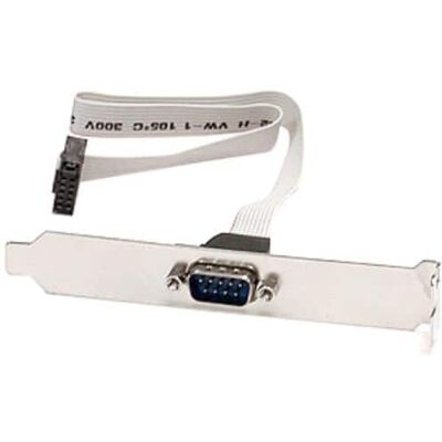 Supermicro - 9-pin Serial Port Cable with Low-Profile Bracket Supermicro - 9-pin Serial Port Cable with Low-Profile Bracket