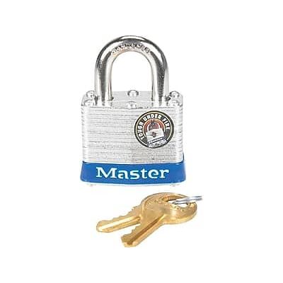 Master Lock - Key Padlock, Each - Silver Master Lock - Key Padlock, Each - Silver