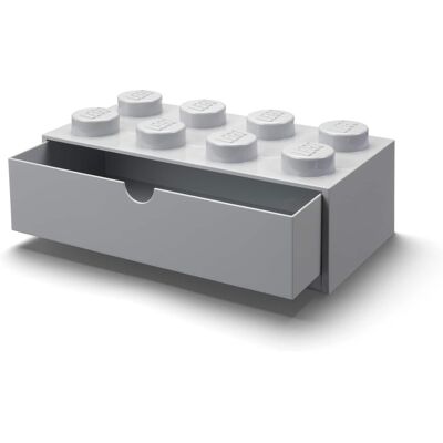 Room Copenhagen - LEGO Stackable Storage: Desk Drawer with 4 Knobs, Grey - Collectibles - Multicolor Room Copenhagen - LEGO Stackable Storage: Desk Drawer with 4 Knobs, Grey - Collectibles - Multicolor