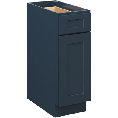 Boyel Living - 12 Inch Base Cabinet with Full Overlay Door and Soft Close Hinges - Cyber Grey Boyel Living - 12 Inch Base Cabinet with Full Overlay Door and Soft Close Hinges - Cyber Grey
