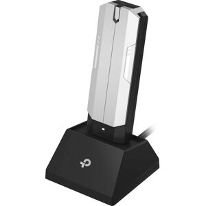 TP-Link - BE6500 Tri-Band Wi-Fi 7 Lightning-Fast High Gain Wireless USB Adapter for Boosted Range - Black TP-Link - BE6500 Tri-Band Wi-Fi 7 Lightning-Fast High Gain Wireless USB Adapter for Boosted Range - Black