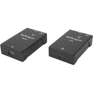 StarTech.com - StarTech USB2001EXTV 1-Port USB 2.0 to Ethernet Extender - 165ft (50m) - Black StarTech.com - StarTech USB2001EXTV 1-Port USB 2.0 to Ethernet Extender - 165ft (50m) - Black