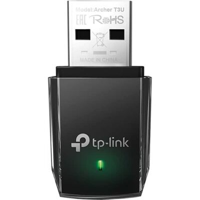TP-Link - Archer T3U - IEEE 802.11ac Dual Band Wi-Fi Adapter for PC Desktop/Notebook - USB 3.0 - 1.27 Gbit/s - 2.40 GHz - Unknown TP-Link - Archer T3U - IEEE 802.11ac Dual Band Wi-Fi Adapter for PC Desktop/Notebook - USB 3.0 - 1.27 Gbit/s - 2.40 GHz - Unknown