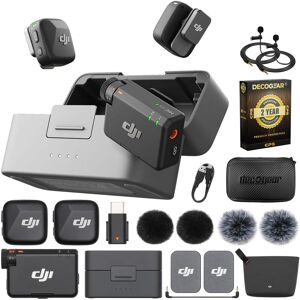 DJI - Mic Mini (2 TX + 1 RX + Charging Case) Ultralight + 2-Year Extended Warranty Bundle DJI - Mic Mini (2 TX + 1 RX + Charging Case) Ultralight + 2-Year Extended Warranty Bundle