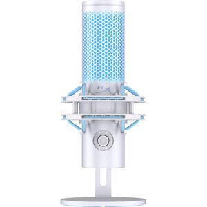 HyperX - QuadCast 2 Wired Multi-Pattern USB Electret Condenser Microphone - Frost/Blue HyperX - QuadCast 2 Wired Multi-Pattern USB Electret Condenser Microphone - Frost/Blue