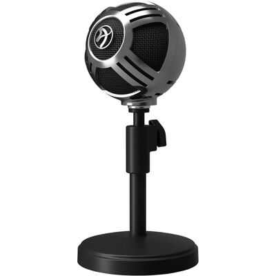 Arozzi - Sfera Professional Grade Gaming/Streaming/Office Microphone - Silver Arozzi - Sfera Professional Grade Gaming/Streaming/Office Microphone - Silver
