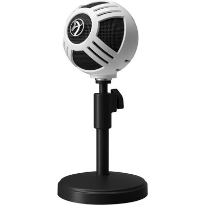 Arozzi - Sfera Gaming/Streaming/Office Microphone - White Arozzi - Sfera Gaming/Streaming/Office Microphone - White