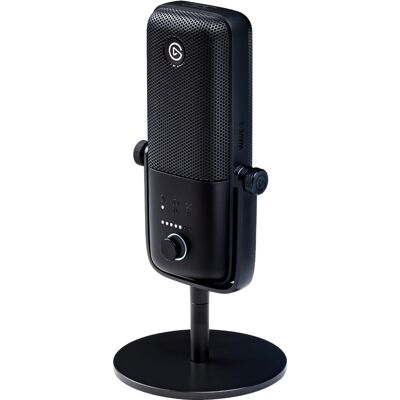 Elgato - Wave:3 Wired Cardioid Condenser USB Microphone - Black Elgato - Wave:3 Wired Cardioid Condenser USB Microphone - Black