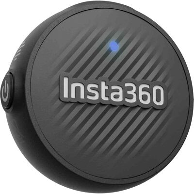 Insta360 - Mic Air Transmitter Wireless Microphone System - Black Insta360 - Mic Air Transmitter Wireless Microphone System - Black