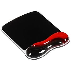Kensington - Duo Gel Mouse Pad/Wrist Rest Combo, /Red - Black Kensington - Duo Gel Mouse Pad/Wrist Rest Combo, /Red - Black