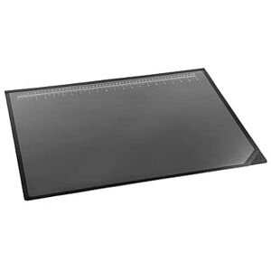 Artistic - Logo Pad Anti-Slip Rubber Desk Pad, 24" x 19" - Black/Clear Artistic - Logo Pad Anti-Slip Rubber Desk Pad, 24" x 19" - Black/Clear