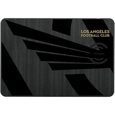 Keyscaper - LAFC Mono Tilt Logo Wireless Charger & Mouse Pad - Multicolor Keyscaper - LAFC Mono Tilt Logo Wireless Charger & Mouse Pad - Multicolor