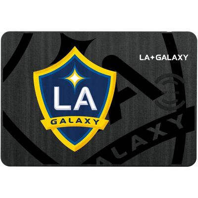 Keyscaper - LA Galaxy Mono Tilt Logo Wireless Charger & Mouse Pad - Multicolor Keyscaper - LA Galaxy Mono Tilt Logo Wireless Charger & Mouse Pad - Multicolor