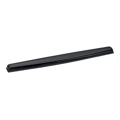 Fellowes - Crystal Gel Wrist Rest, Non-Skid Backing - Black Fellowes - Crystal Gel Wrist Rest, Non-Skid Backing - Black