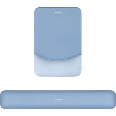 mosiso - Wrist Rest Support for Mouse Pad, Ergonomic Mousepad Non-Slip Base, Design Desk Accessories Mat for Home Game Office - Stone Blue mosiso - Wrist Rest Support for Mouse Pad, Ergonomic Mousepad Non-Slip Base, Design Desk Accessories Mat for Home Game Office - Stone Blue