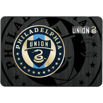 Keyscaper - Philadelphia Union Mono Tilt Logo Wireless Charger & Mouse Pad - Multicolor Keyscaper - Philadelphia Union Mono Tilt Logo Wireless Charger & Mouse Pad - Multicolor