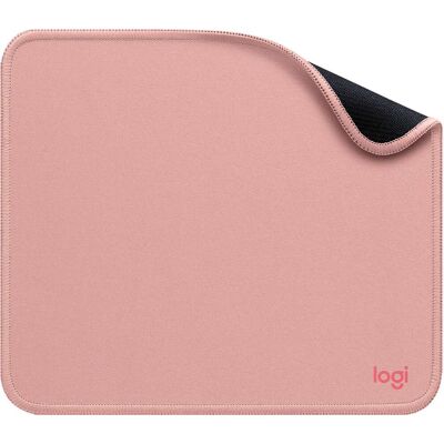 Logitech - Mouse Pad Studio Series with Spill-Resistant Surface (Medium) - Darker Rose Logitech - Mouse Pad Studio Series with Spill-Resistant Surface (Medium) - Darker Rose