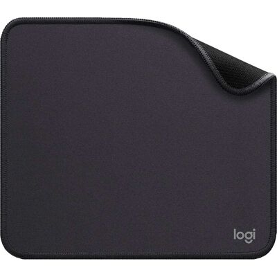 Logitech - Mouse Pad Studio Series with Spill-Resistant Surface (Medium) - Graphite Logitech - Mouse Pad Studio Series with Spill-Resistant Surface (Medium) - Graphite