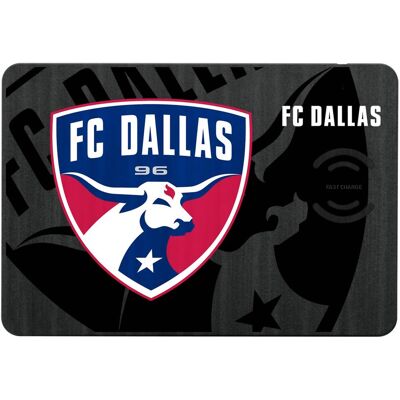 Keyscaper - FC Dallas Mono Tilt Logo Wireless Charger & Mouse Pad - Multicolor Keyscaper - FC Dallas Mono Tilt Logo Wireless Charger & Mouse Pad - Multicolor