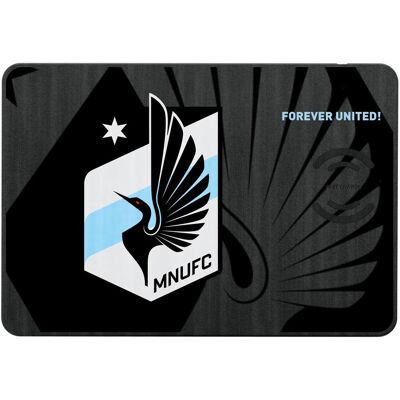 Keyscaper - Minnesota United FC Mono Tilt Logo Wireless Charger & Mouse Pad - Multicolor Keyscaper - Minnesota United FC Mono Tilt Logo Wireless Charger & Mouse Pad - Multicolor