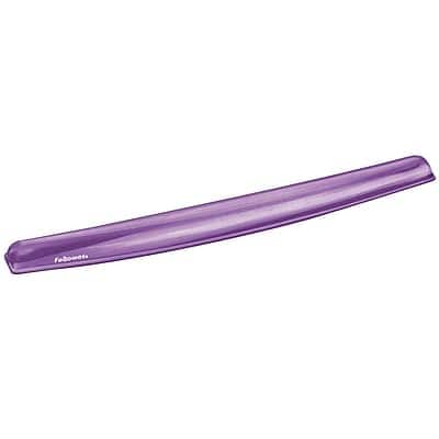 Fellowes - Crystals Gel Wrist Rest, Non-Skid Base - Purple Fellowes - Crystals Gel Wrist Rest, Non-Skid Base - Purple