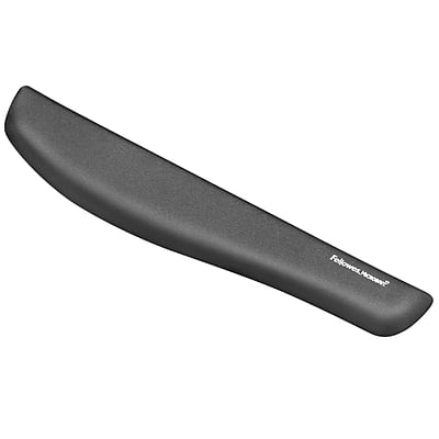 Fellowes - PlushTouch Foam Wrist Rest - Graphite Fellowes - PlushTouch Foam Wrist Rest - Graphite