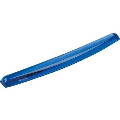 Fellowes - Crystals Gel Wrist Rest - Blue Fellowes - Crystals Gel Wrist Rest - Blue